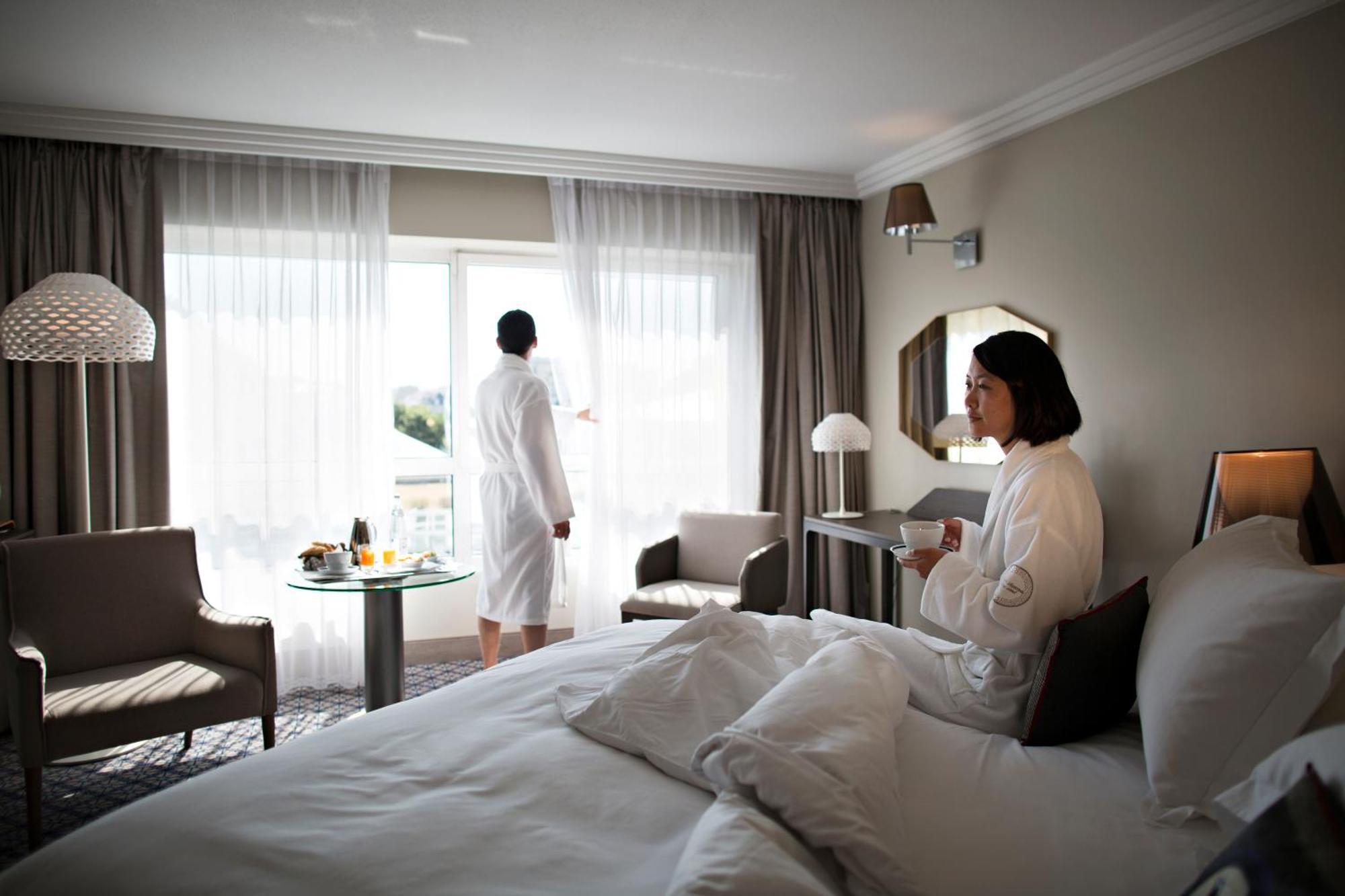 Celestins Spa Thermal & Hotel By Vy Resort Βισύ Εξωτερικό φωτογραφία A guest room at the hotel